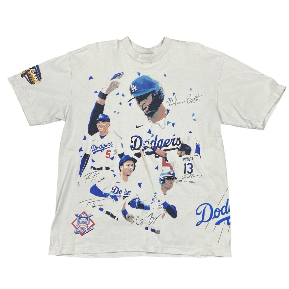 LA Dodgers 2022 All-Star AOP graphic T-Shirt Rare